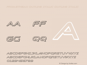 Promethean Outline Italic