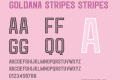 Goldana Stripes