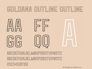 Goldana Outline