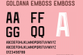 Goldana Emboss