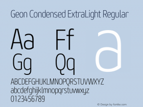 Geon Condensed ExtraLight