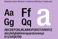 Helvetica Neue-Medium Condensed