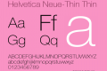 Helvetica Neue-Thin