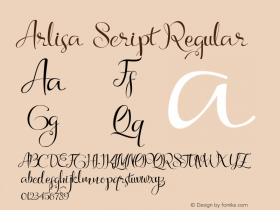 Arlisa Script