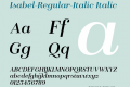 Isabel-Regular-Italic