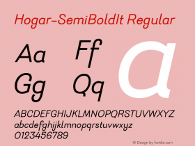 Hogar-SemiBoldIt