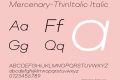 Mercenary-ThinItalic