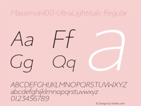 Massimo-UltraLightitalic