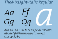 TheMixLight-Italic