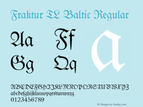 Fraktur TL Baltic