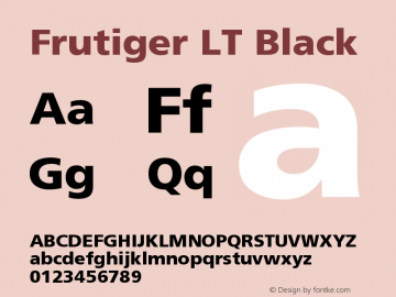 Frutiger LT