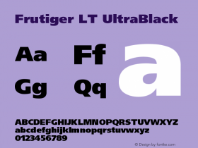 Frutiger LT