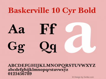 Baskerville 10 Cyr