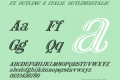 FZ OUTLINE 6 ITALIC