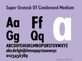 Super Grotesk OT