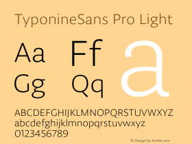 TyponineSans Pro