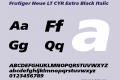 Frutiger Neue LT CYR