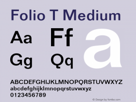 Folio T