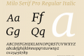 Milo Serif Pro