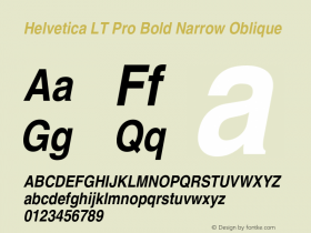 Helvetica LT Pro