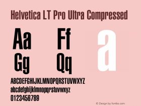 Helvetica LT Pro