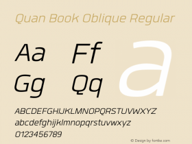 Quan Book Oblique