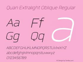 Quan Extralight Oblique