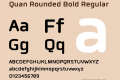 Quan Rounded Bold