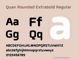 Quan Rounded Extrabold