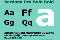 Verdana Pro Bold