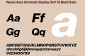 Neue Haas Grotesk Display Std