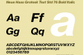 Neue Haas Grotesk Text Std