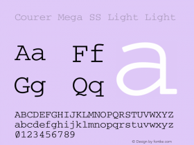 Courer Mega SS Light