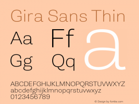 Gira Sans