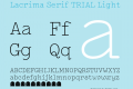 Lacrima Serif TRIAL