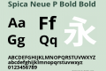 Spica Neue P Bold