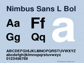 Nimbus Sans L