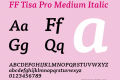 FF Tisa Pro