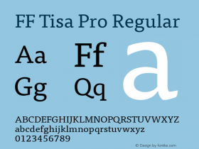 FF Tisa Pro