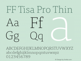 FF Tisa Pro
