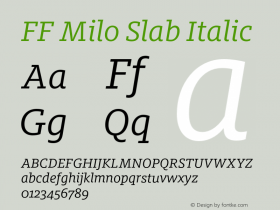 FF Milo Slab