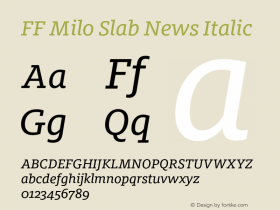 FF Milo Slab