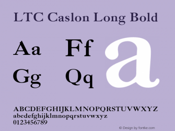 LTC Caslon