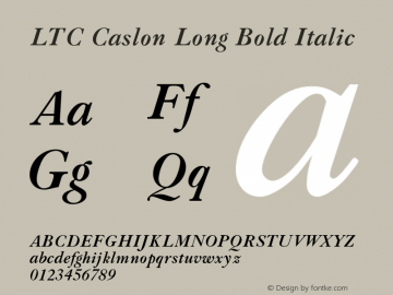 LTC Caslon