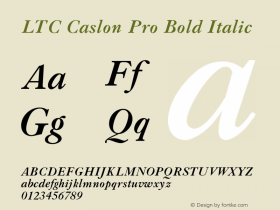 LTC Caslon Pro