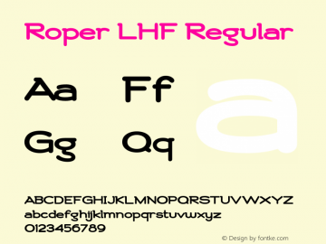 Roper LHF