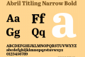 Abril Titling Narrow