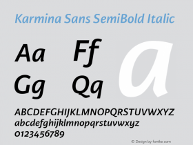 Karmina Sans