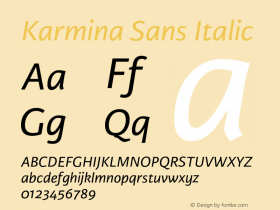 Karmina Sans