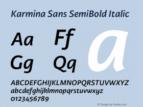 Karmina Sans